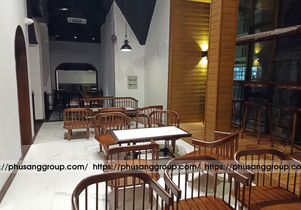 Thi Cong Thiet Ke Noi That Quan Cafe Tren Tam Dao 5