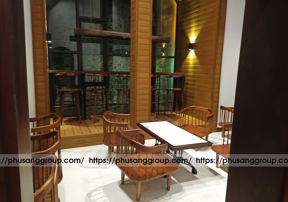 Thi Cong Thiet Ke Noi That Quan Cafe Tren Tam Dao 7