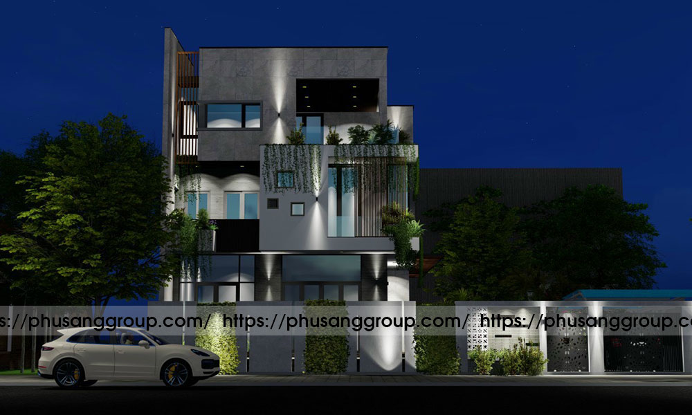 Thiet Ke Kien Truc Biet Thu Nha Pho Nha Anh Binh Quang Ninh 2