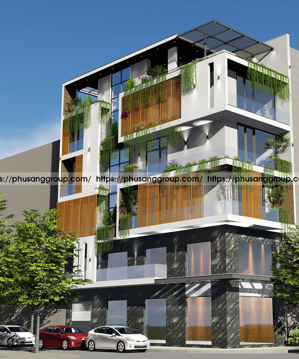 Thiet Ke Kien Truc Nha Pho Hien Dai Cho Anh Tuan Ninh Binh 11
