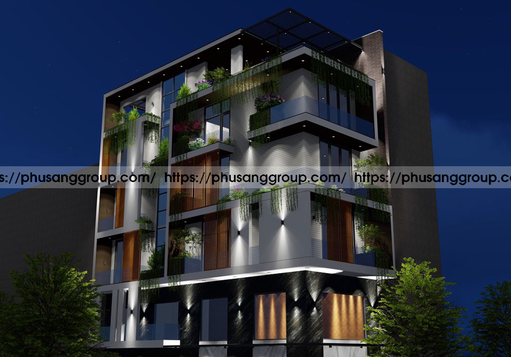 Thiet Ke Kien Truc Nha Pho Hien Dai Cho Anh Tuan Ninh Binh 16