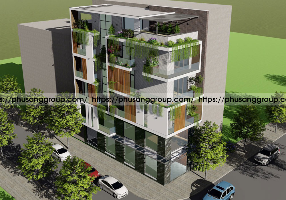 Thiet Ke Kien Truc Nha Pho Hien Dai Cho Anh Tuan Ninh Binh 22