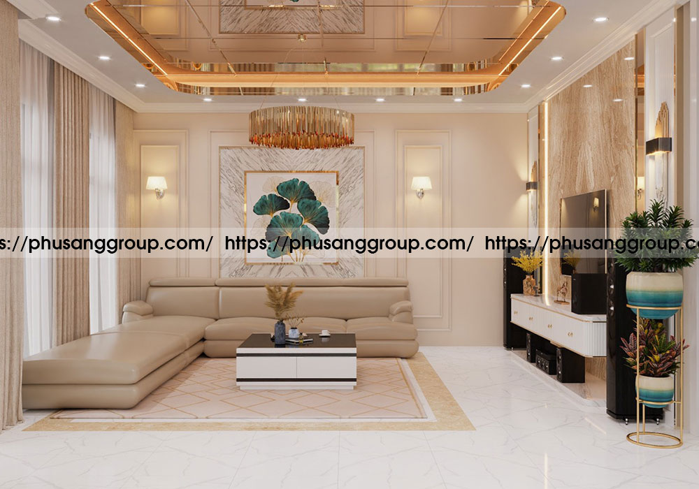 Thiet Ke Noi That Phong Cach Hien Dai Nha Chi Huyen Phu Ly 10
