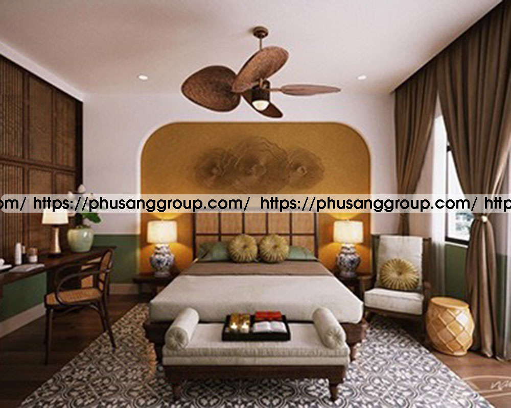 Thiet Ke Noi That Phong Cach Indochina Dep Cao Cap 