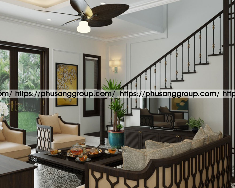 Thiet Ke Noi That Phong Cach Indochina Dep Cao Cap 3