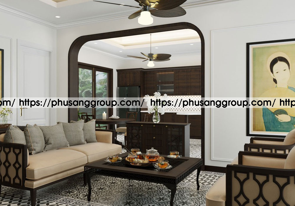 Thiet Ke Noi That Phong Cach Indochina Dep Cao Cap 4