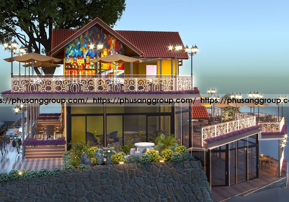 Thiet Ke Noi That Quan Cafe Khach Huyen Tam Dao Vinh Phuc 7