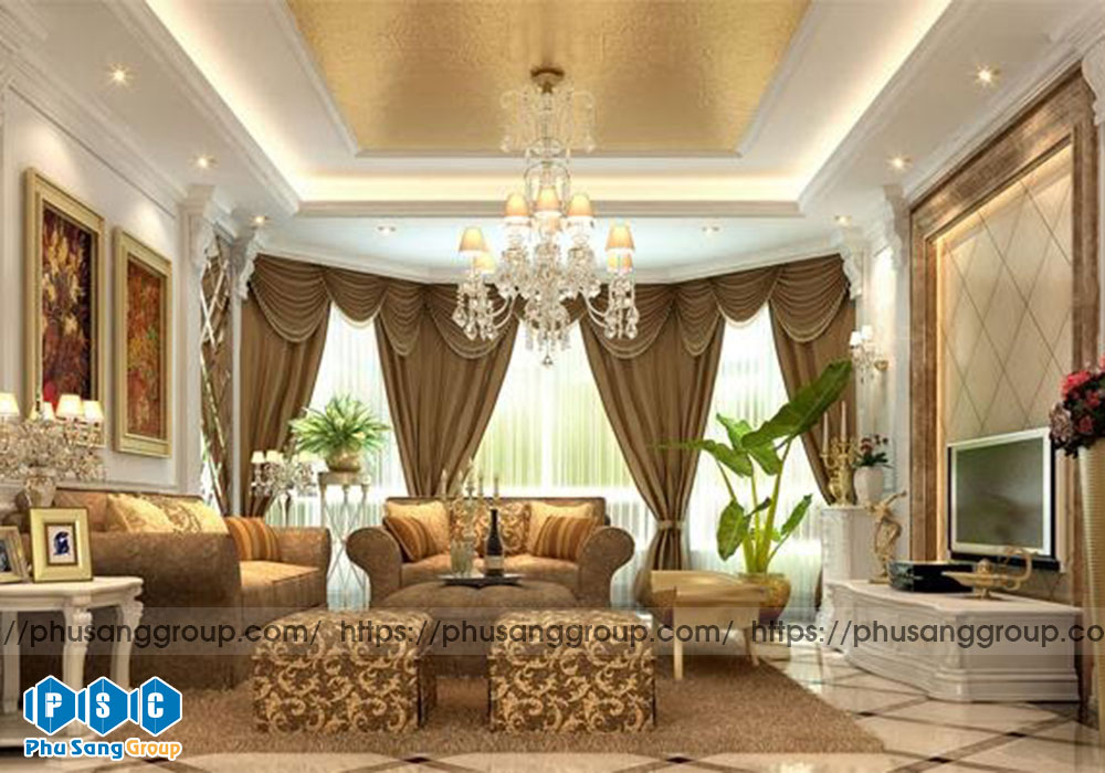 Thi Công Thiết Kế Chung Cư Cổ Điển