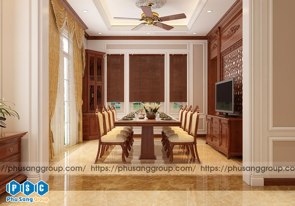 Thiet Ke Noi That Phong Cach Tan Co Dien Nttc 2101 3