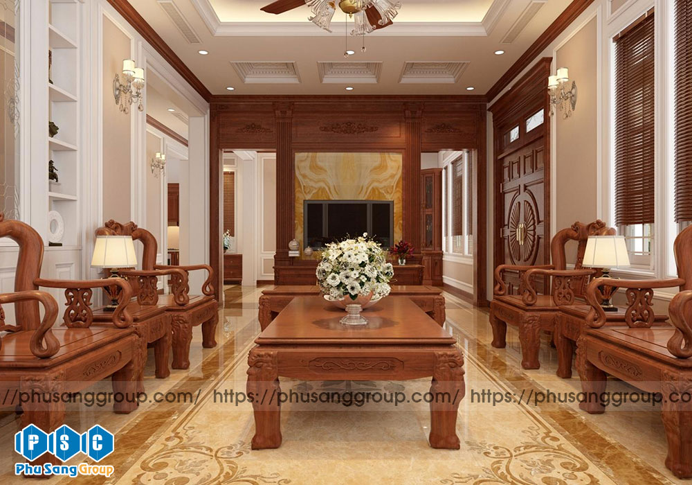 Thiet Ke Noi That Phong Cach Tan Co Dien Nttc 2101 6