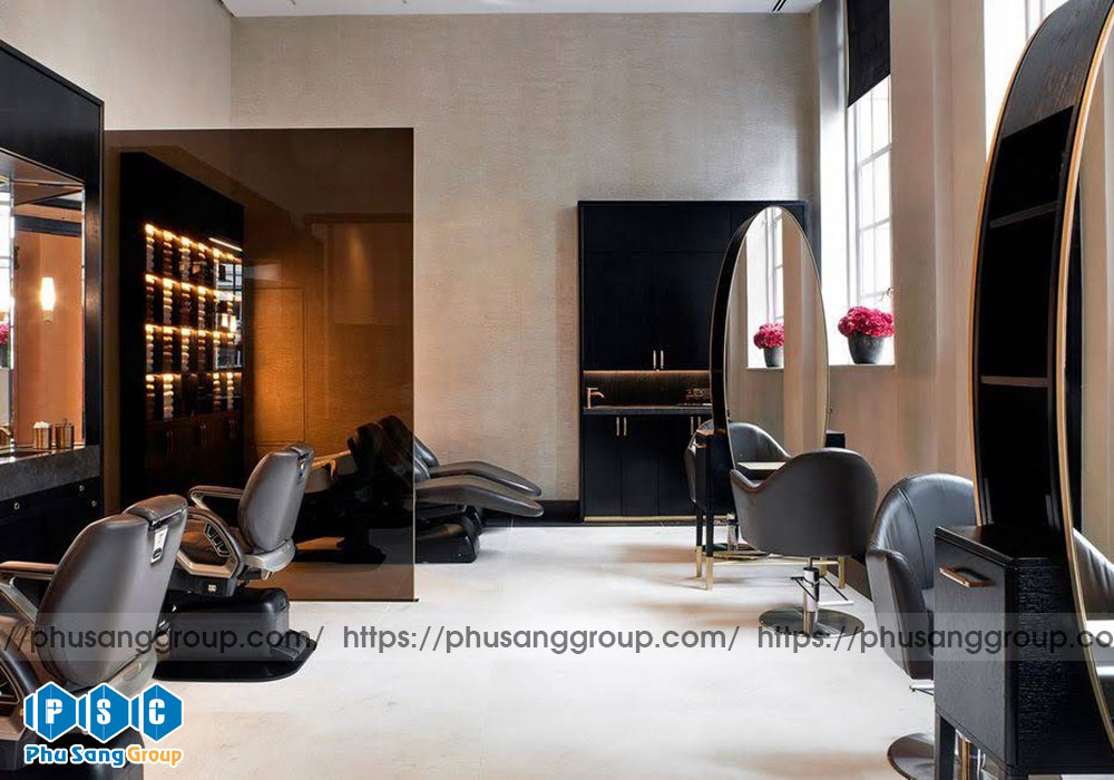 Bố Cục Dõ Dàng Của Bản Thiết Kế Nội Thất Salon