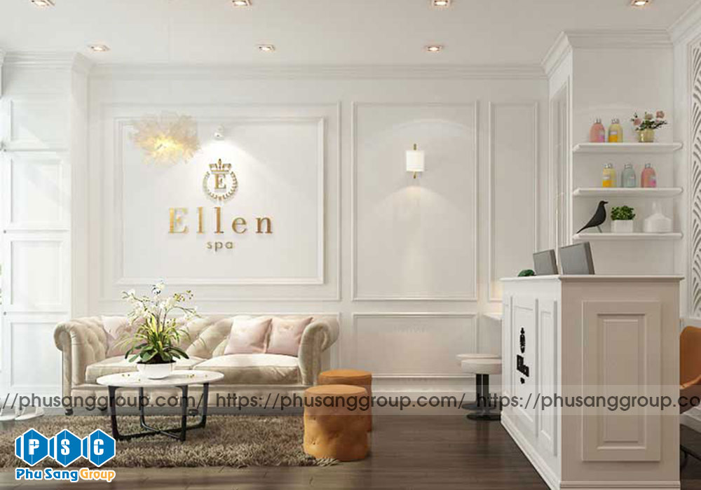Mô hình thiết kế spa hiện đại