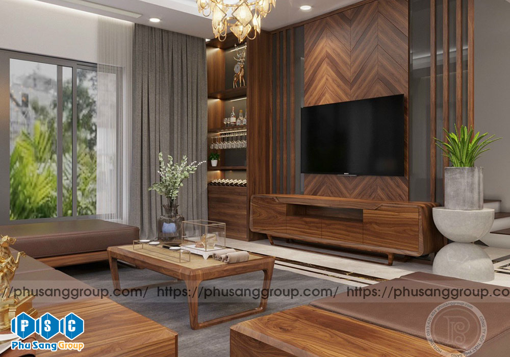 Thiết Kế Nội Thất Gỗ Óc Chó