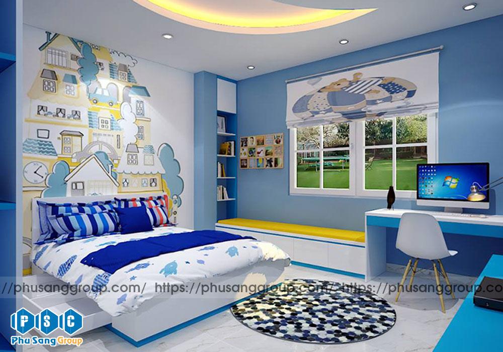 Thiết Kế Nội Thất Phòng Trẻ Em