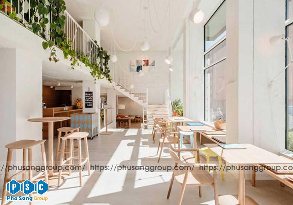Thiet Ke Noi That Quan Ca Phe Phong Cach Scandinavian
