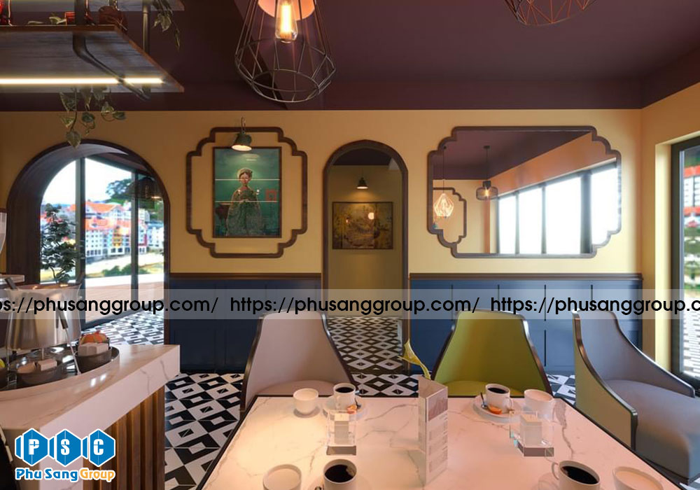 Thiết Kế Nội Thất Quán Cà Phê