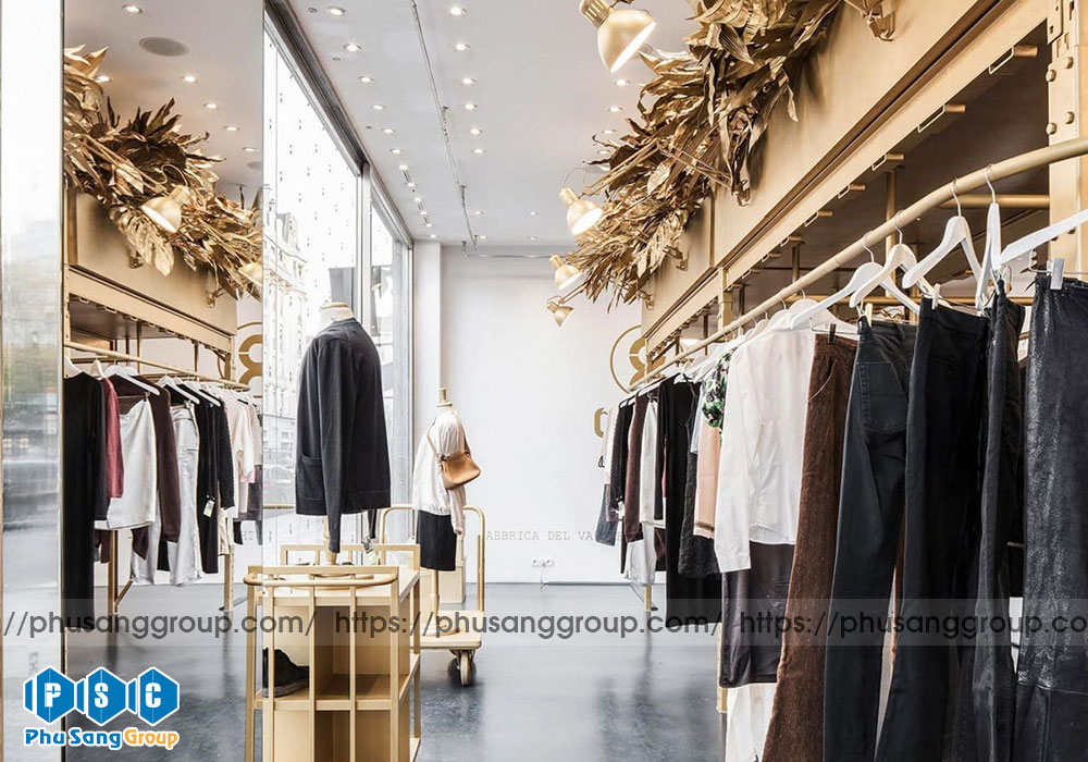 Thiết kế nội thất shop thời trang nữ