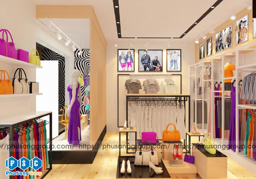 Thiết kế nội thất showroom hợp phong thủy