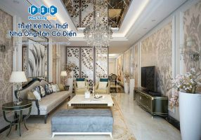 Thiết Kế Nội Thất Nhà Ống Tân Cổ Điển