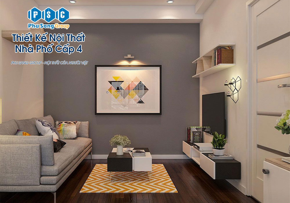 Thiết Kế Nội Thất Nhà Phố Cấp 4