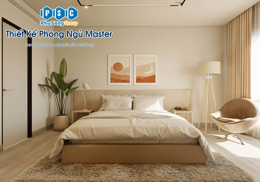 Thiết Kế Phòng Ngủ Master