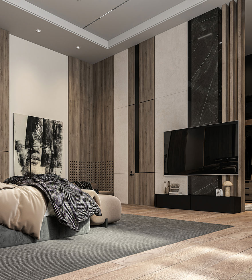 Nội thất phòng ngủ Modern
