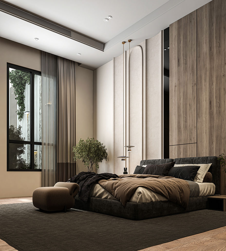 Nội thất phòng ngủ Modern