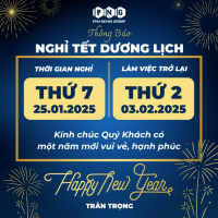 Trắng Vàng Xanh Đậm Đơn Giản Thanh Lịch Thông Báo Lịch Nghỉ Tết Dương Lịch Nguyên Đán Việt Nam Instagram Post (1)