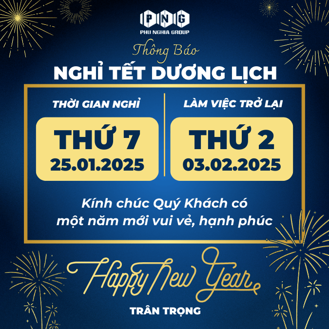 Trắng Vàng Xanh Đậm Đơn Giản Thanh Lịch Thông Báo Lịch Nghỉ Tết Dương Lịch Nguyên Đán Việt Nam Instagram Post (1)